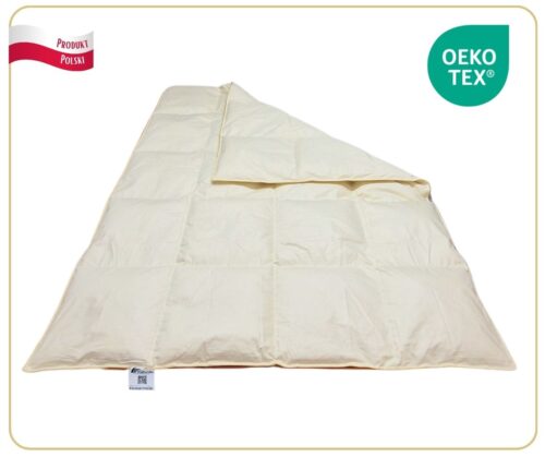Kołdra puchowa 140/200 2,5 kg ecru