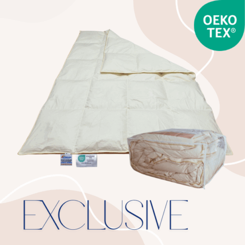 Kołdra puchowa Exclusive 155/220 1,6 kg