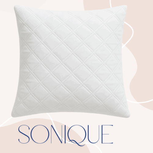 PODUSZKA ANTYALERGICZNA BEZNITKOWA SONIQUE 80/80 1,2 kg